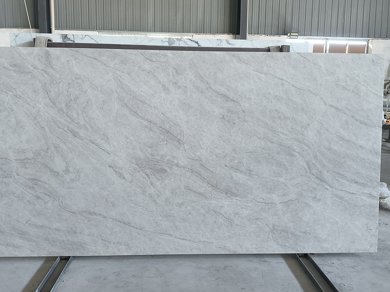 Taj mahal quartz slab