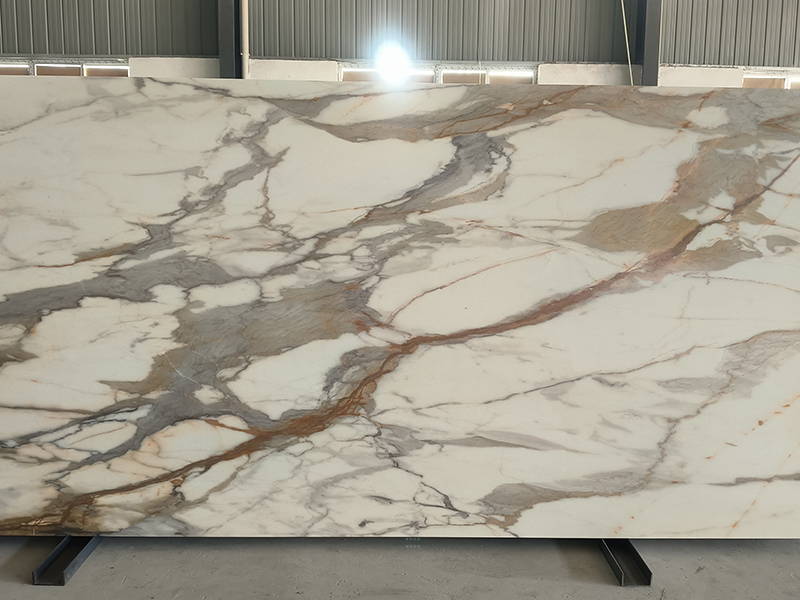 Calacatta gold printed quartz
