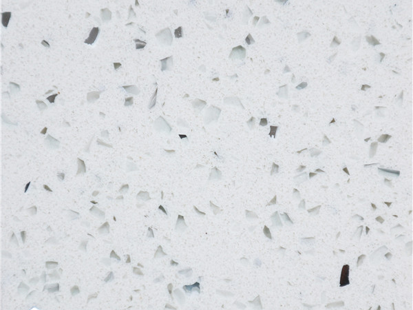 Stellar white quartz stone