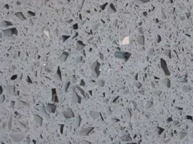 Stellar grey quartz stone