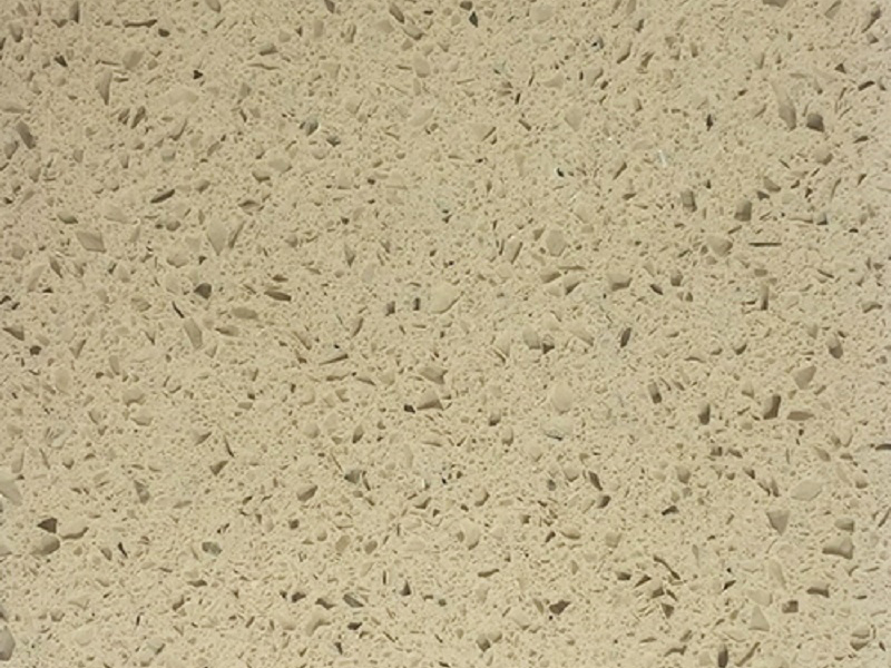 Stellar beige quartz stone