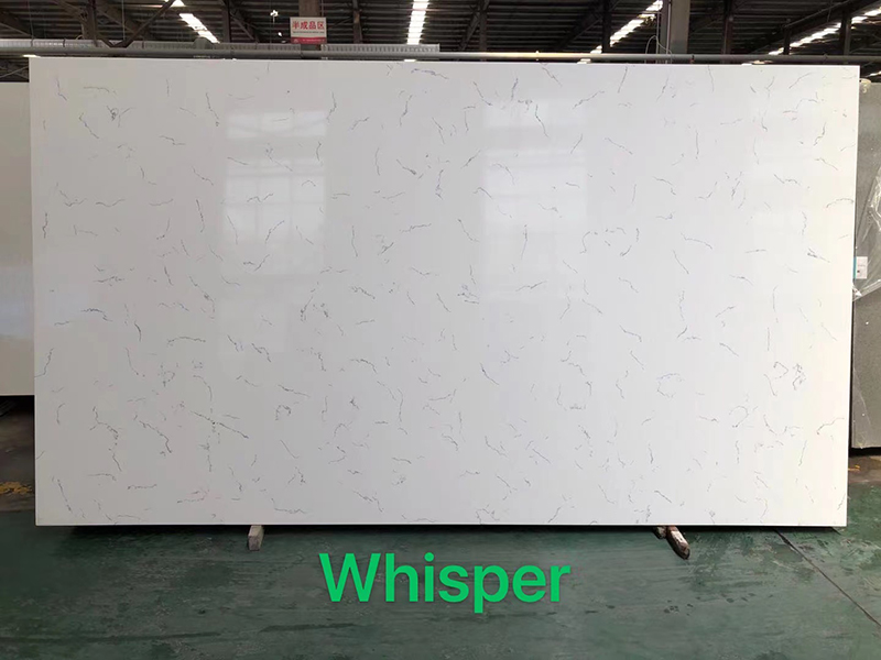 White carrara quartz stone