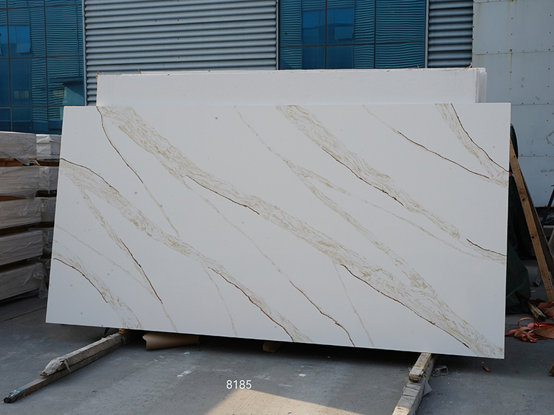 Calacatta gold quartz stone