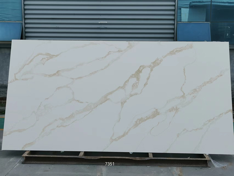 Calacatta gold quartz stone 
