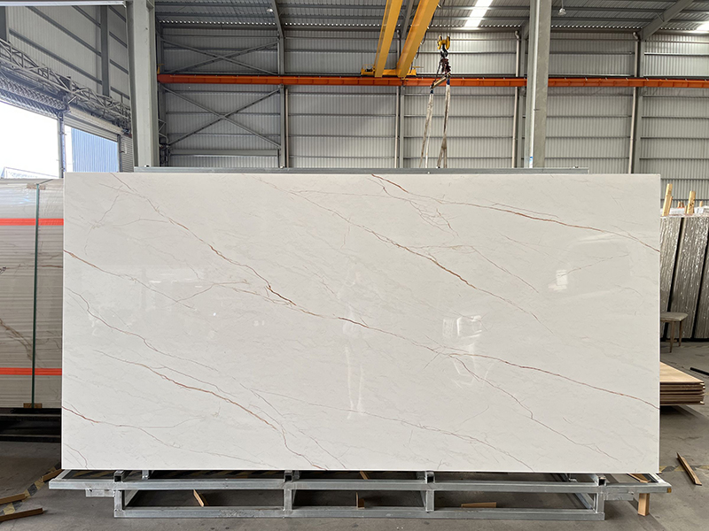 Rose calacatta gold sintered stone