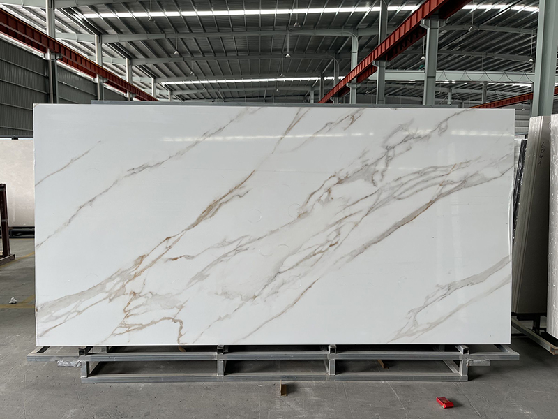 Calacatta light gold sintered stone