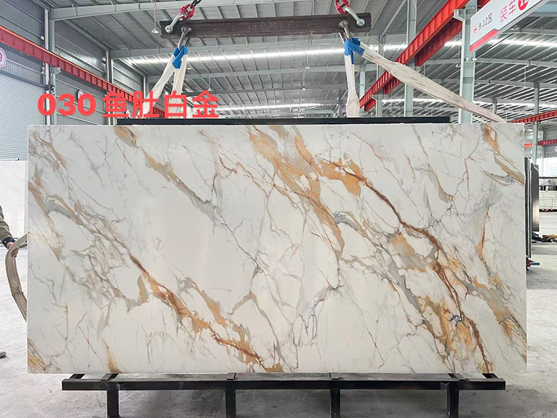 Calacatta gold porcelain slabs