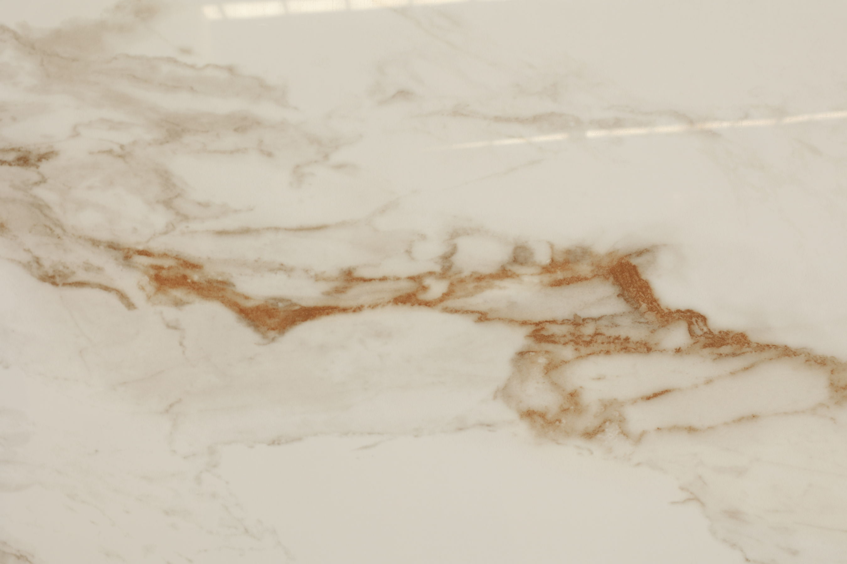 Ivory gold sintered stone