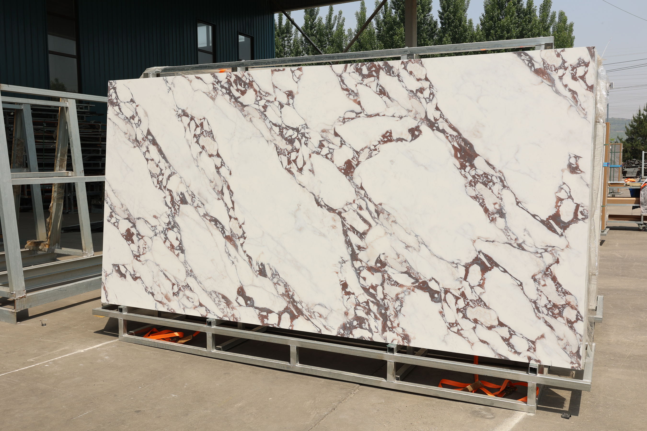 Bulgary purple porcelain slabs
