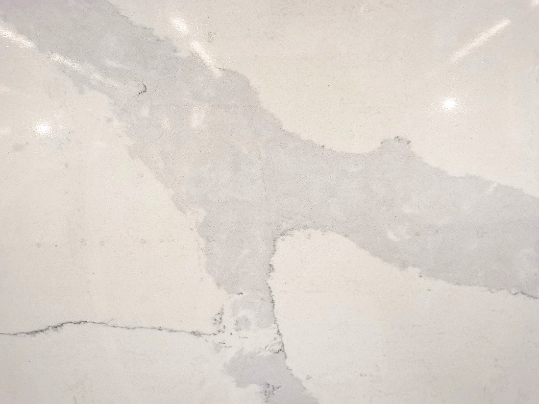 Calacatta white quartz stone 