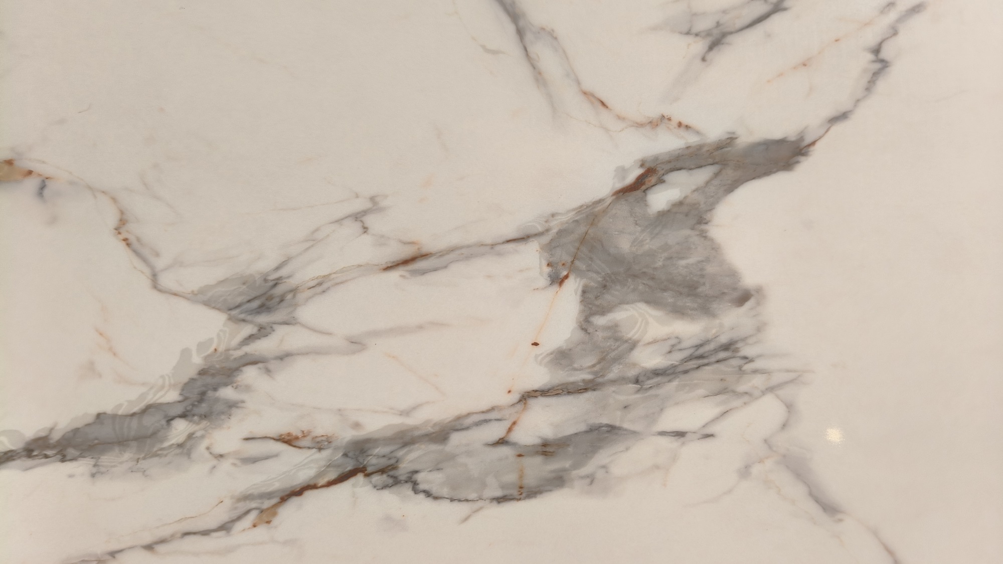 Full body printed quartz slab 