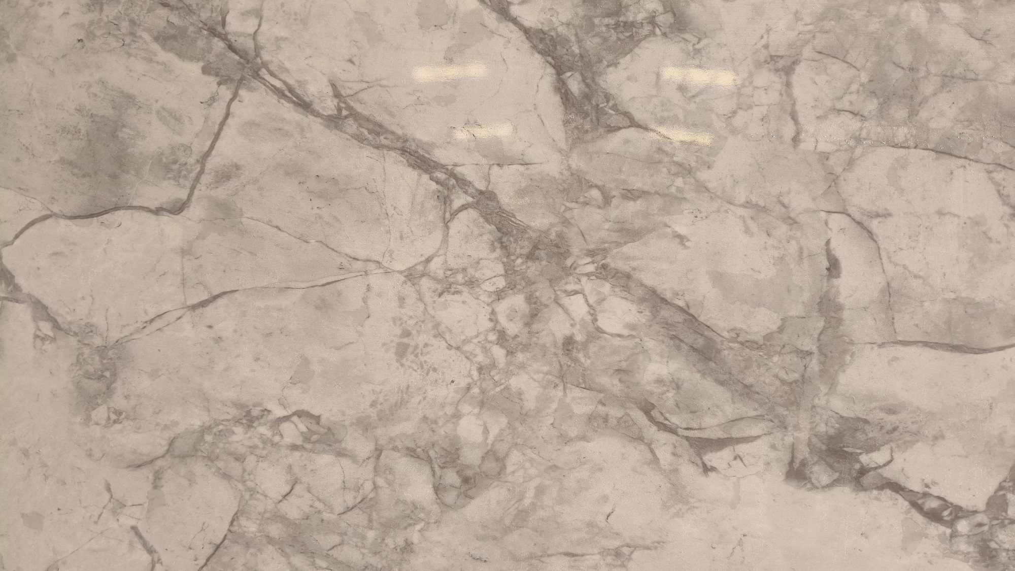 Calacatta grey printed quartz slab