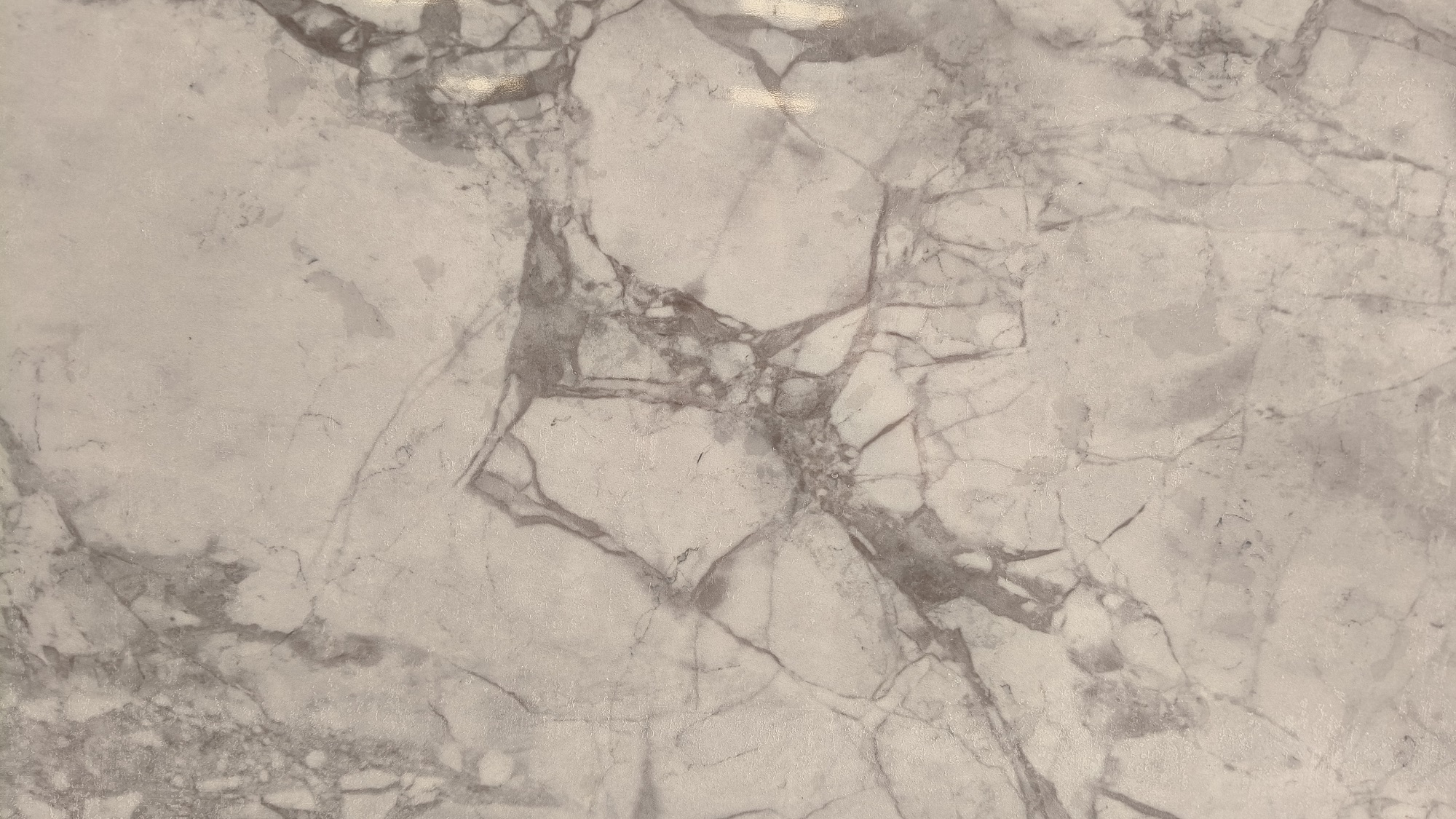 Calacatta grey printed quartz slab