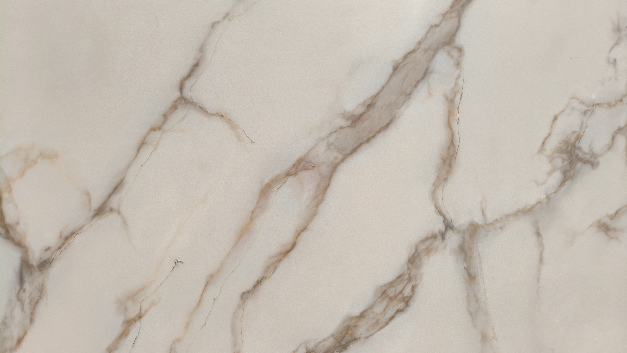 Calacatta gold printed quartz stone slab