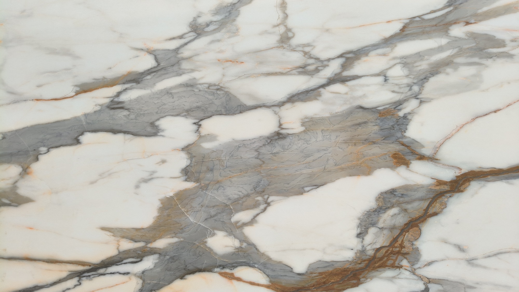 Calacatta gold printed quartz