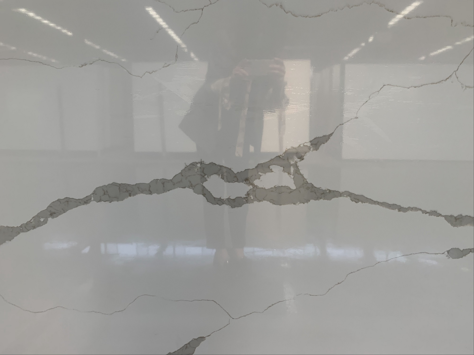 Calacatta verona quartz slab 