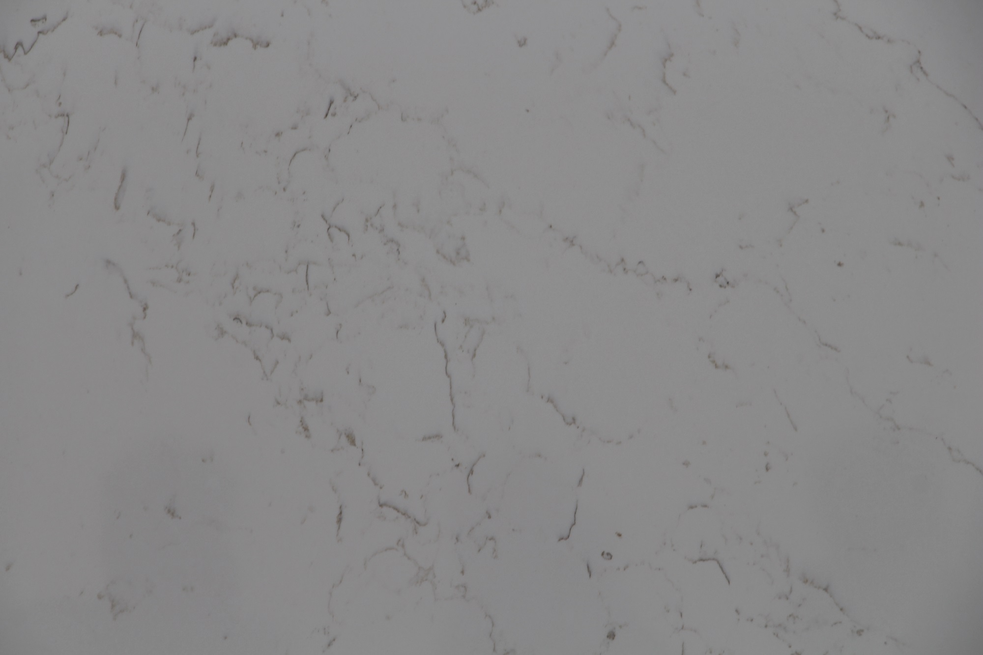 White carrara quartz slab 