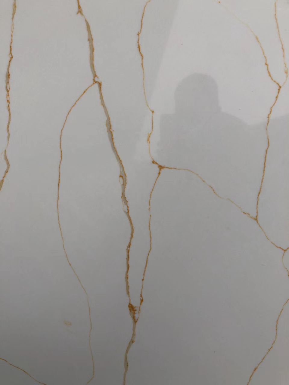 Calacatta gold quartz slab