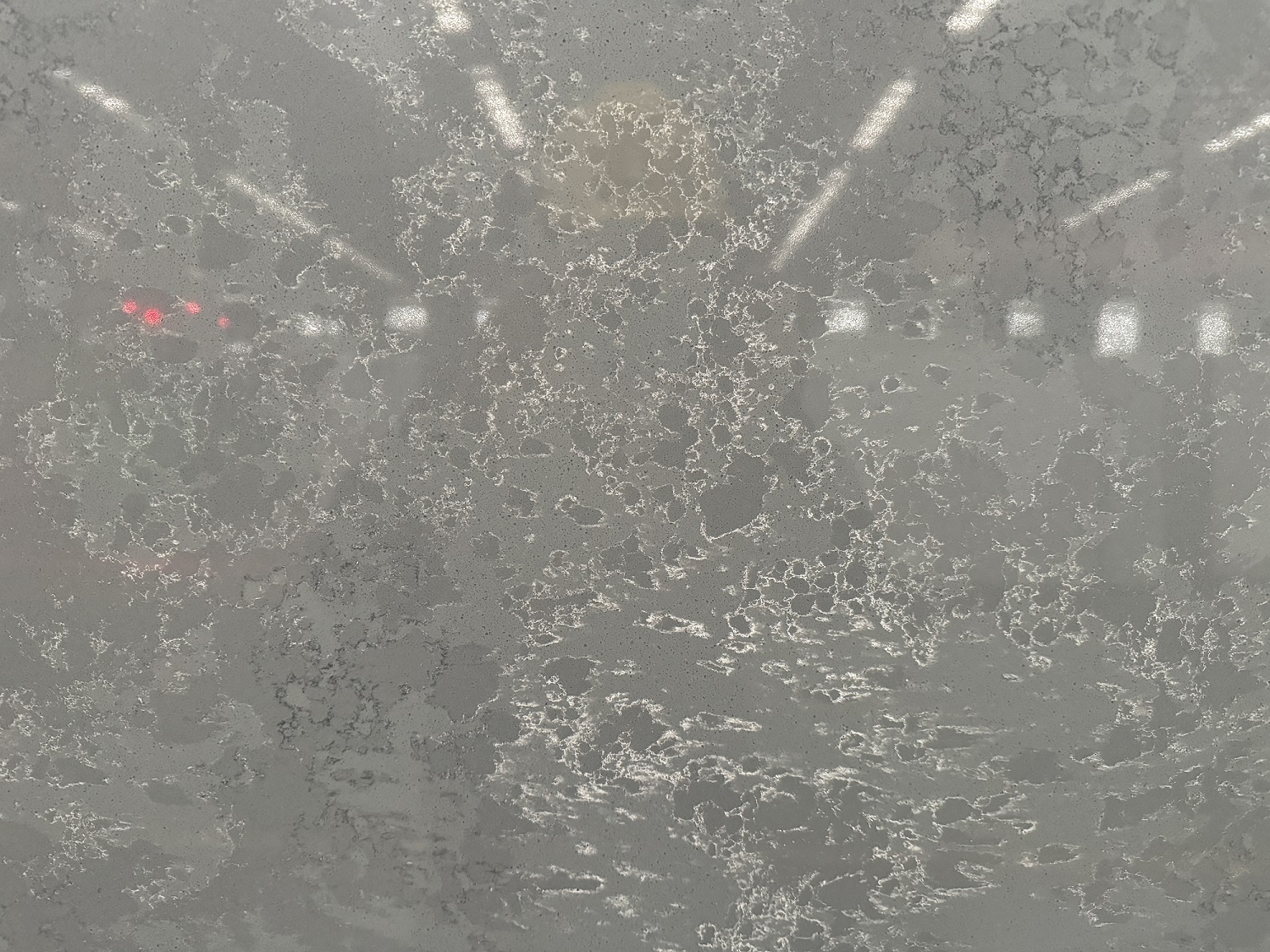 Concrete grey quartz slab