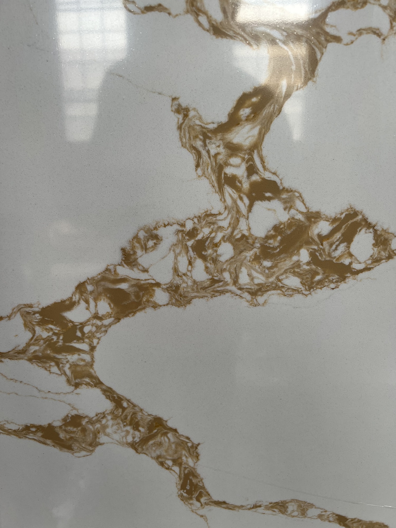 Calacatta gold quartz stone