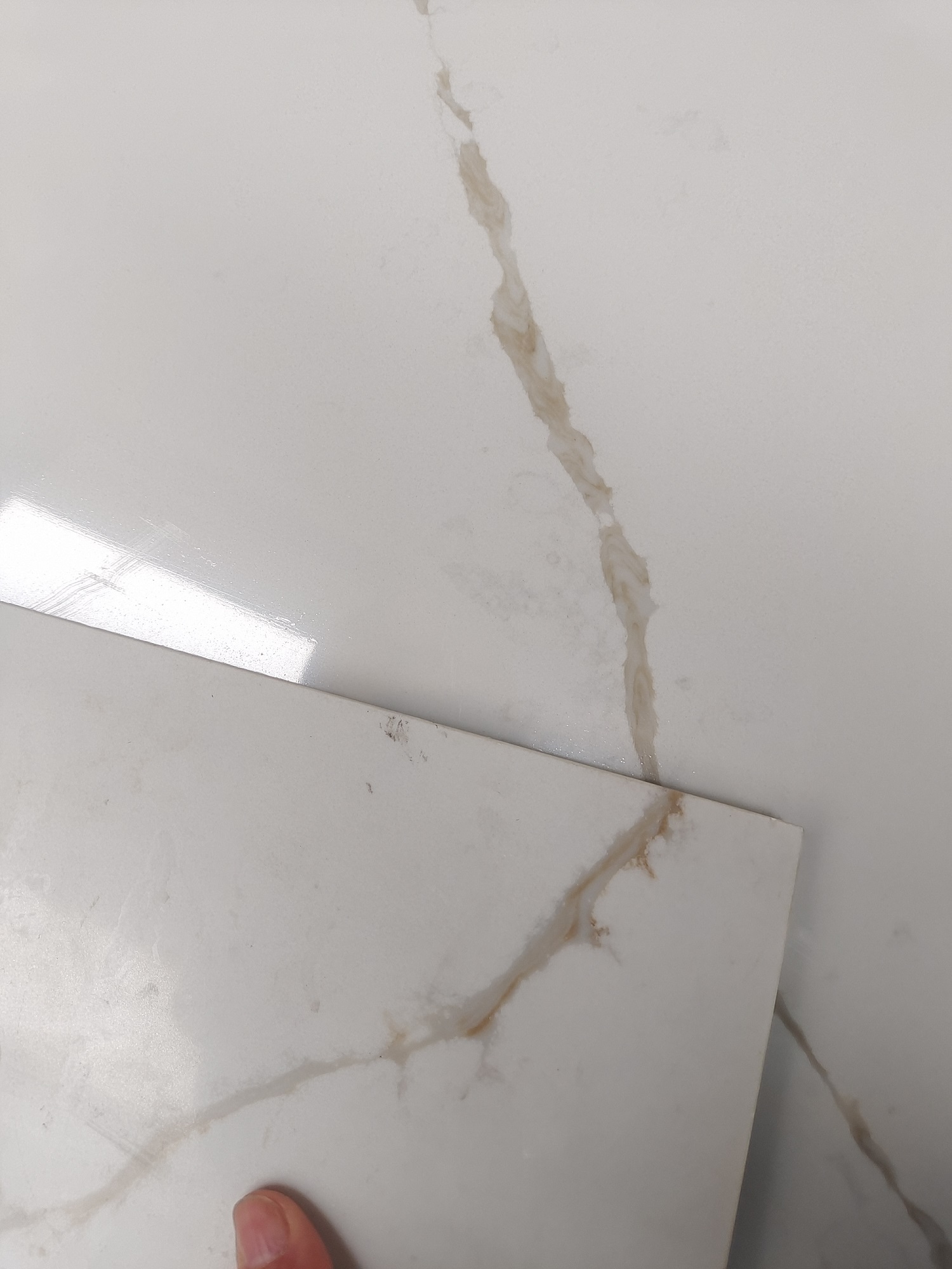Calacatta gold quartz slab
