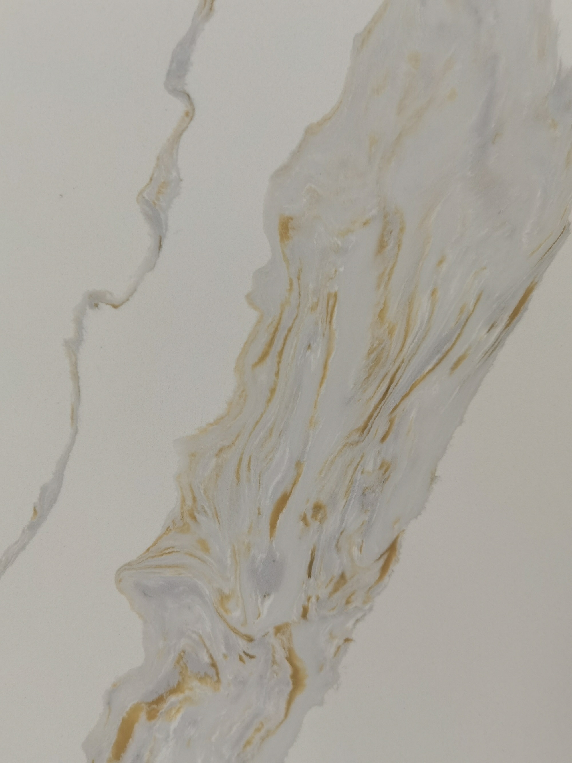 Calacatta white quartz stone