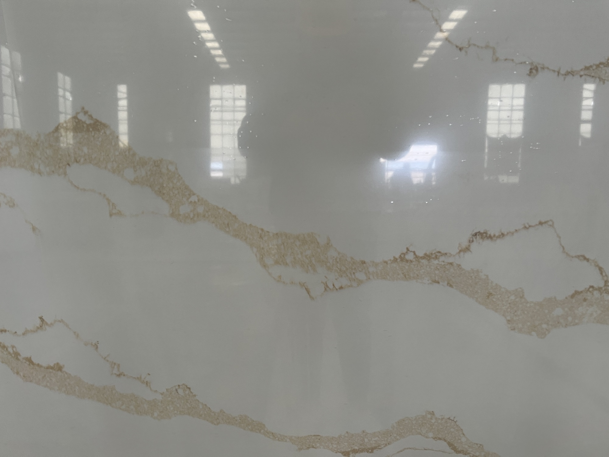 Calacatta gold quartz stone