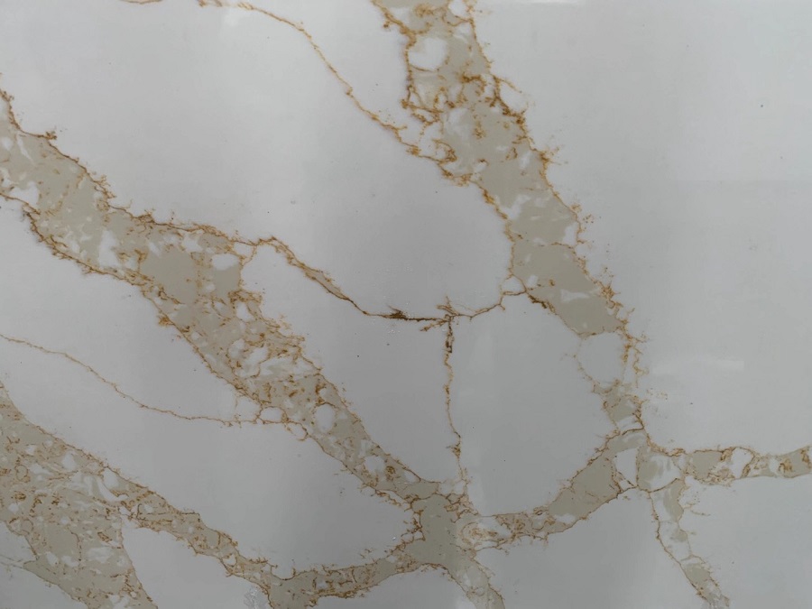 Calacatta gold quartz stone