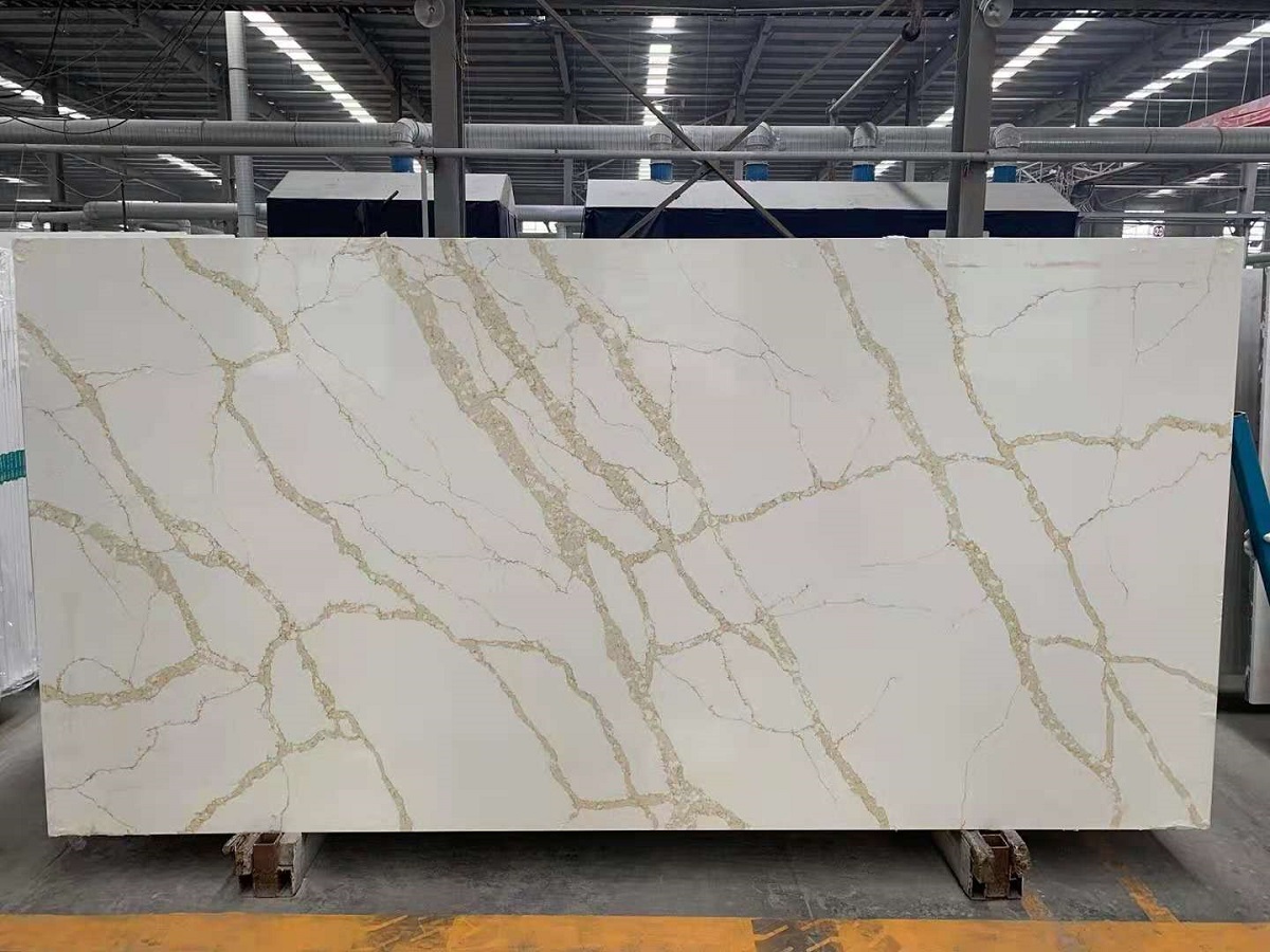Calacatta gold quartz stone