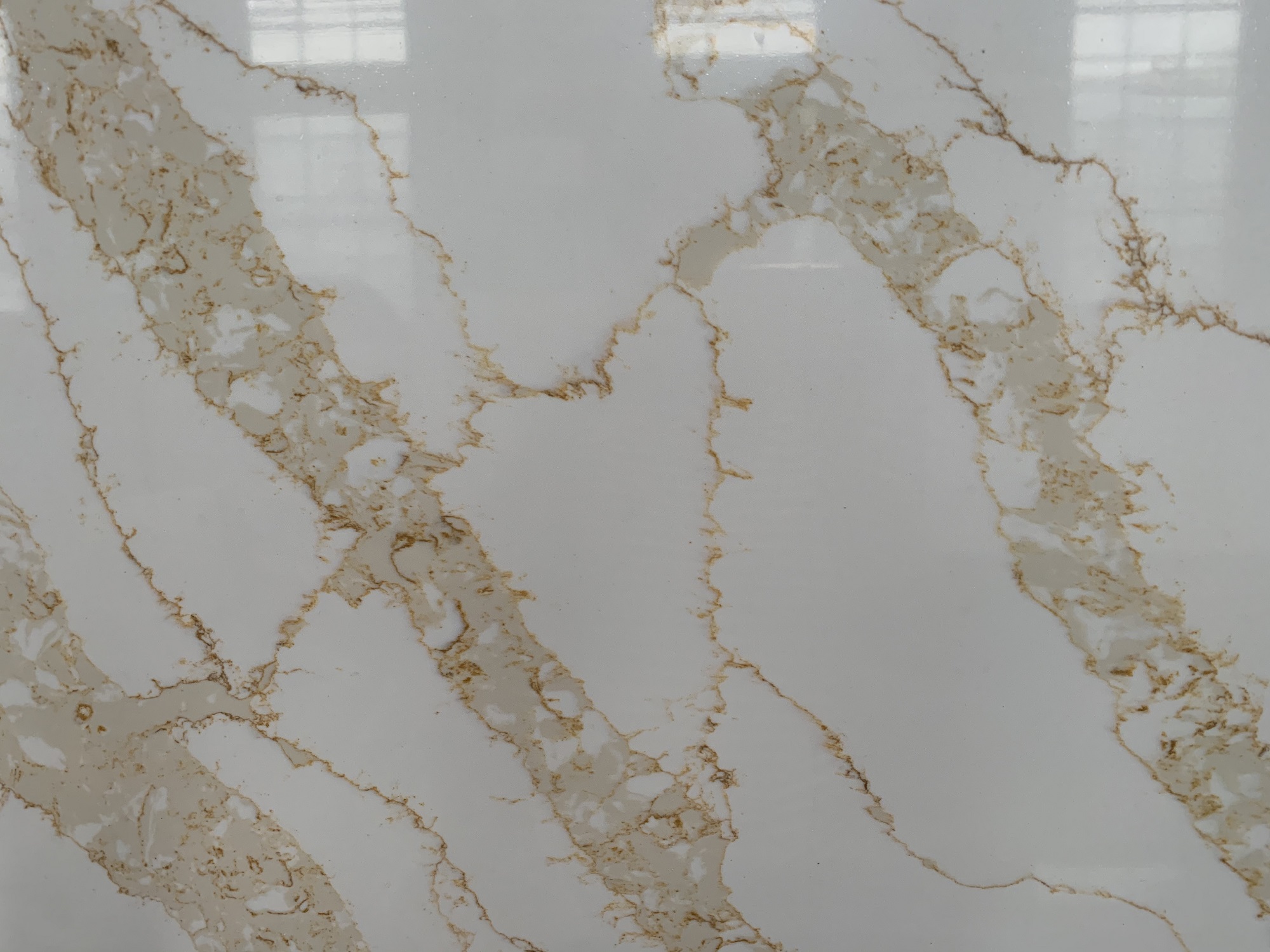 Calacatta gold quartz stone
