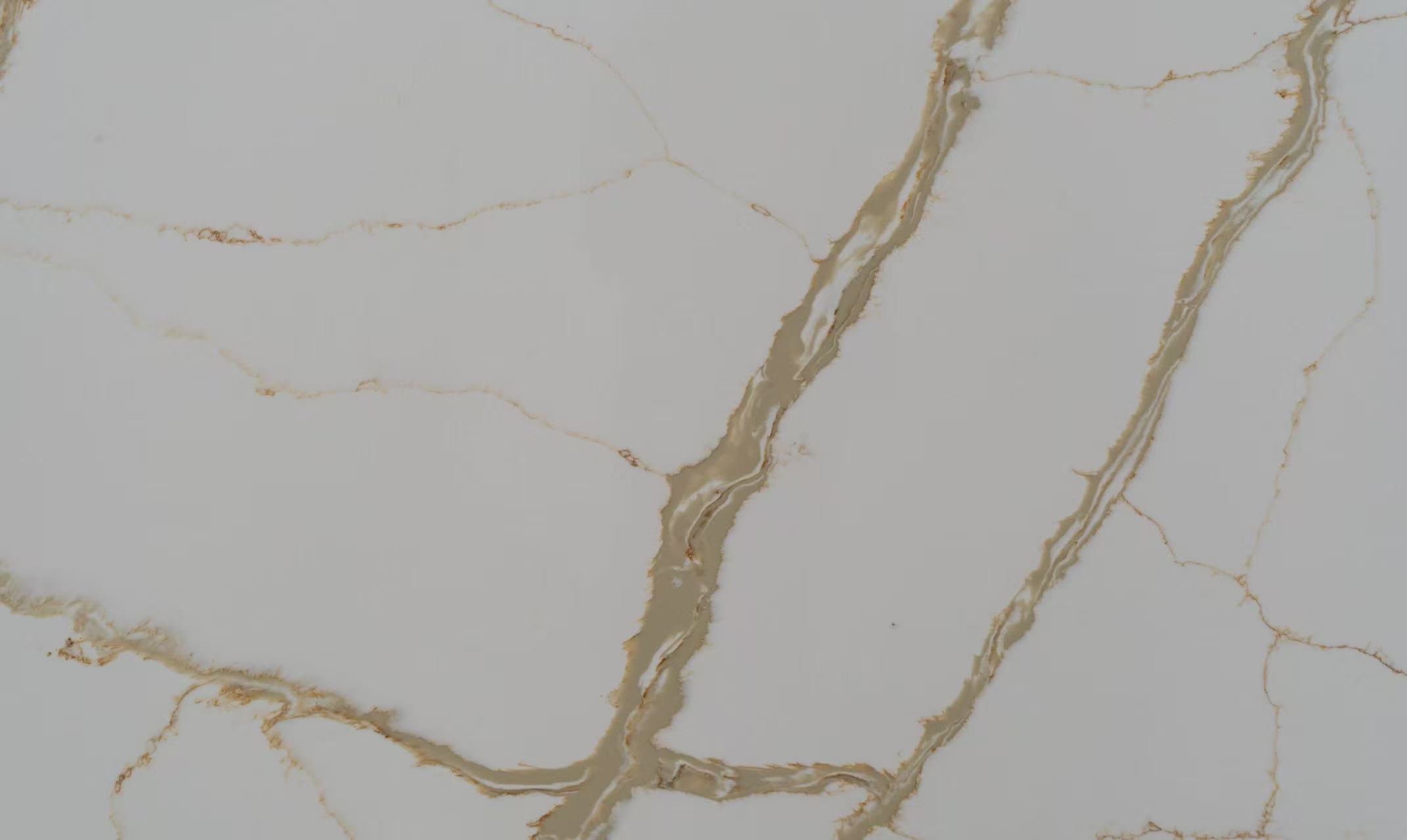Calacatta gold quartz stone slab