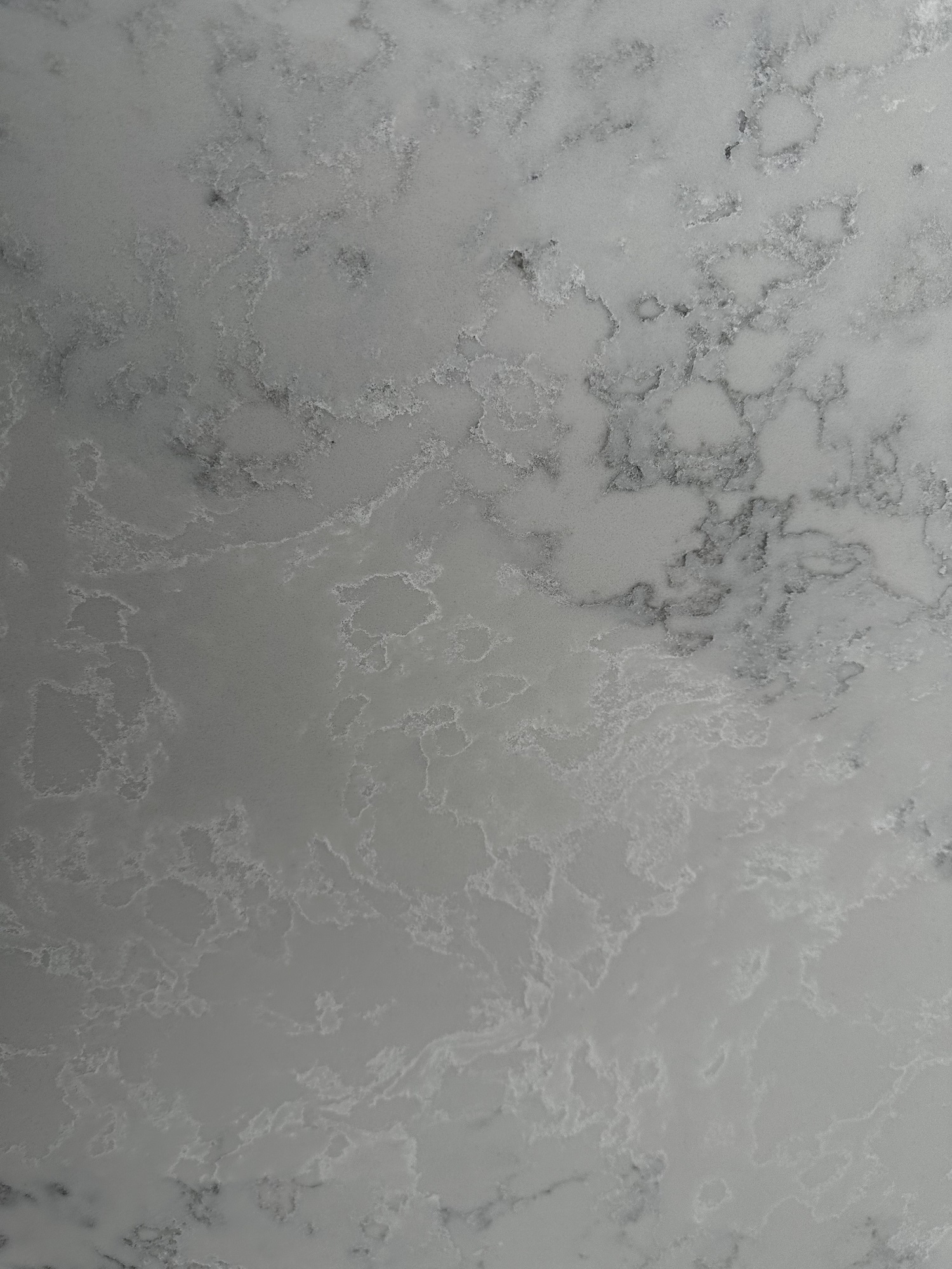 Marble effect quartz slab