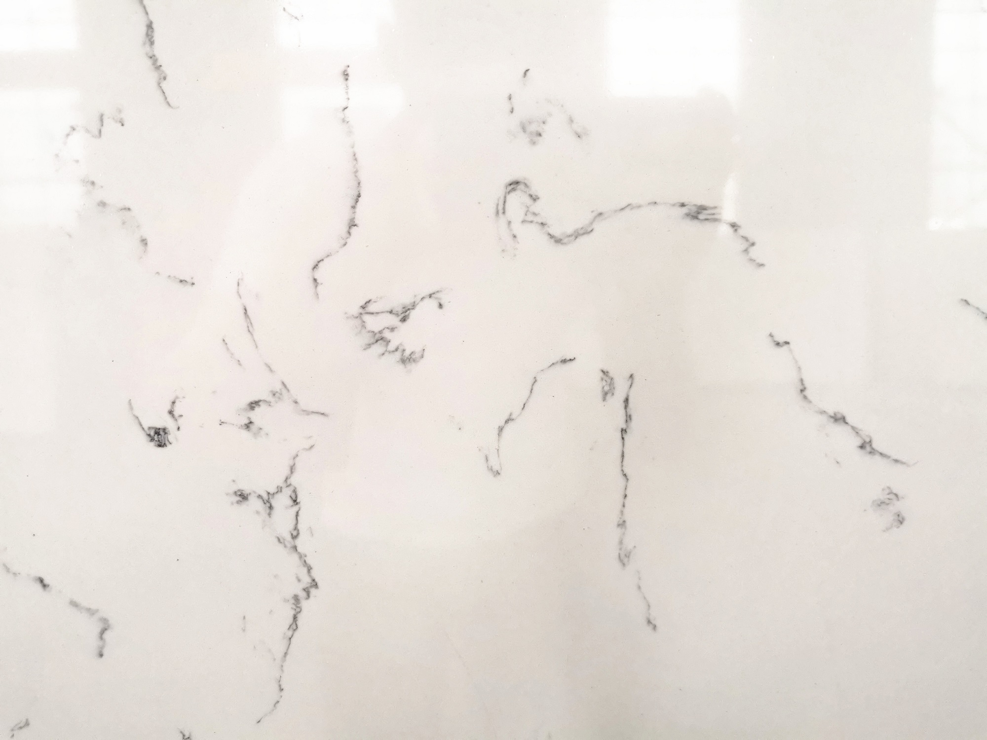 White carrara quartz stone