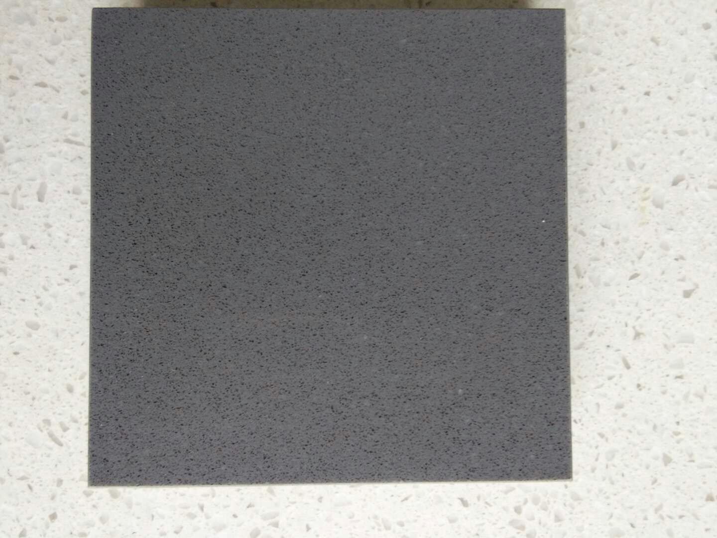 Dark grey quartz stone