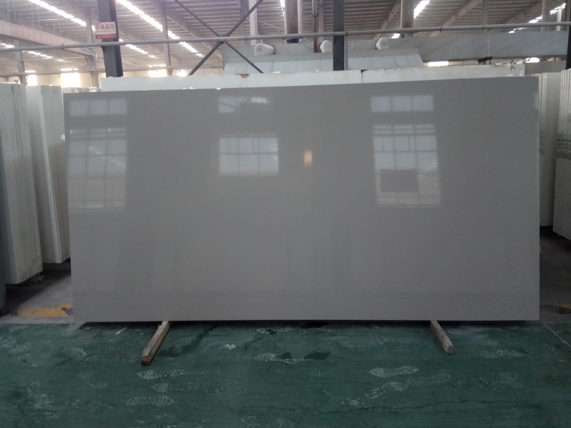 Pure grey quartz stone