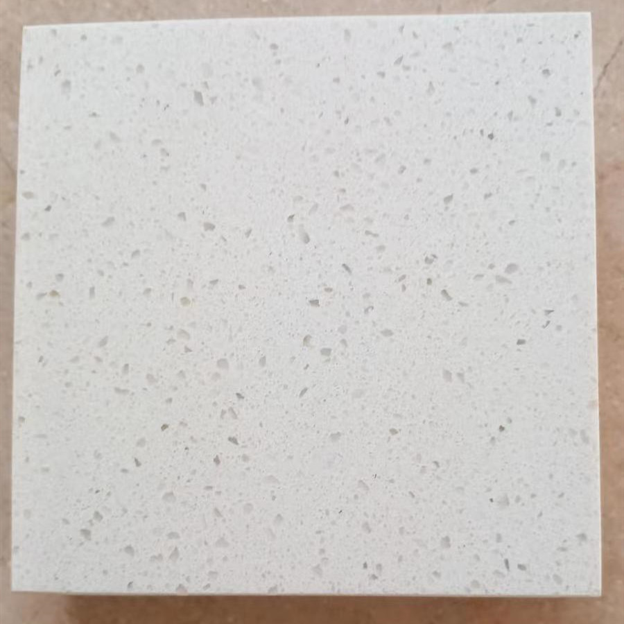 Crystal white quartz stone