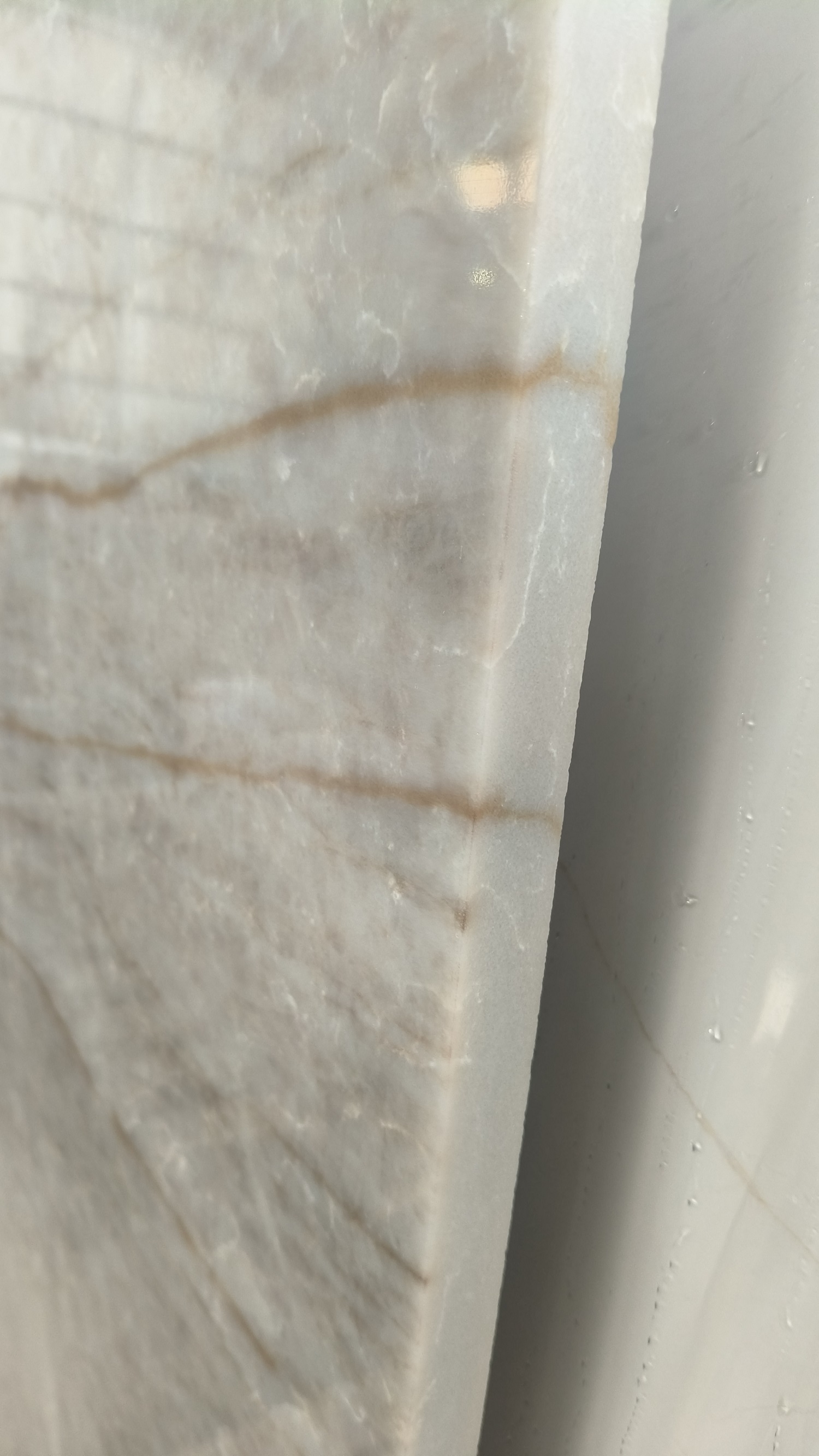 Taj mahal quartz slab